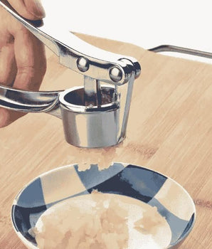 Manual Aluminum Garlic Crusher & Ginger Mincer