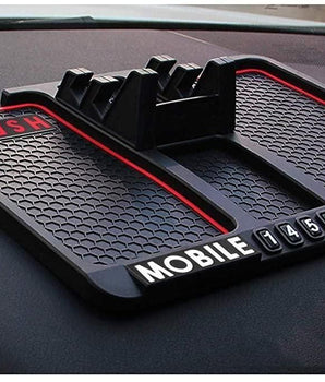 HSR Car Accessories Multifunction Phone GPS Holder Anti-Slip Silicone Pad and Car Mobile Holders for Car Dashboard