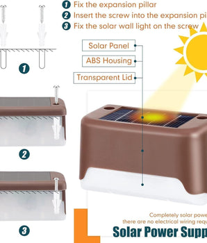 Solar Deck Lights Outdoor