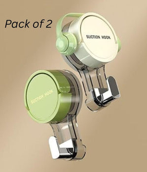 Suction Wall Hooks for Towel (Pack of 2)