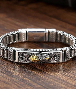 Charm Bracelet Men Cuff Personality Jewelry