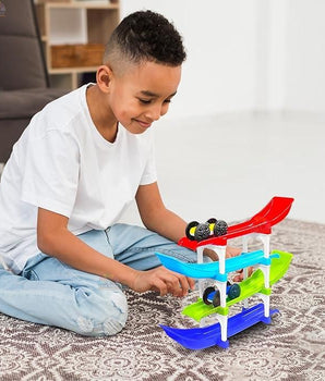 Ramp Racer , Multi level Ramp Racing Car Toy Set