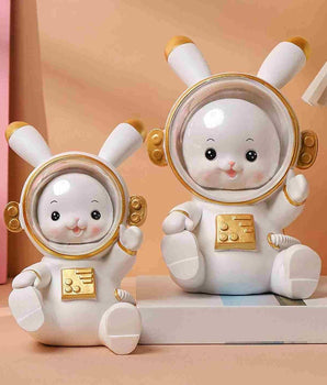 Night Light Desktop Decoration Piggy Bank (Pack of 1) (Random Design)