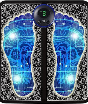 Vibrating Bubble Electric Ems Foot Massager Pad
