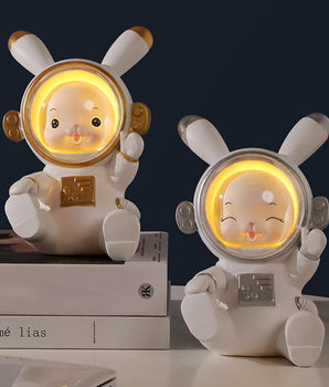 Night Light Desktop Decoration Piggy Bank (Pack of 1) (Random Design)