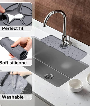 Silicone Sink Faucet Mat