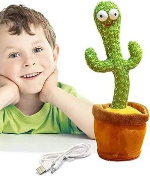 LED Musical Dancing & Mimicry Cactus Toy