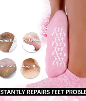 Winter Spa Gel Socks