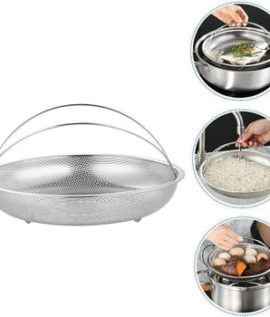 Stainless Steel Draining Rinsing Washing Ideal for Kitchen Vegetables Fruits