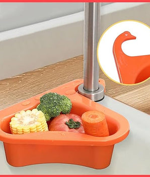 Kitchen Sink Swan Basket