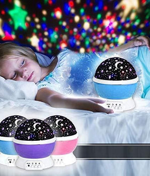 Star Master Dream Color Changing Rotating Projection Lamp