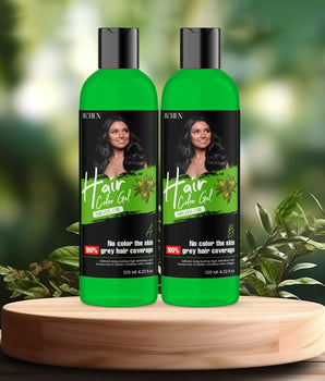 Hair Color Gel - 100% Gray Hair Coverage 125ML (Pack of 2)