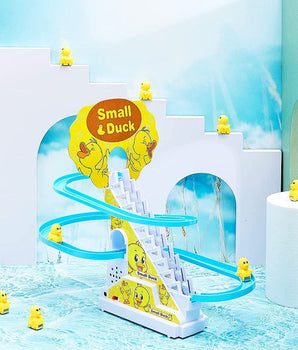 Stair Climbing Ducklings Race Track Set