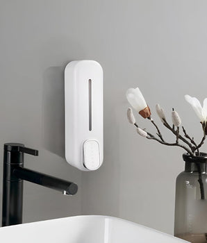 Press Wall-Mounted Dispenser Soap Manual