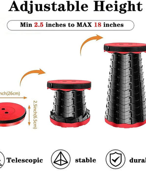 Foldable Telescopic Stool