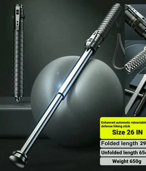 Automatic Retractable Self-Defence Rod