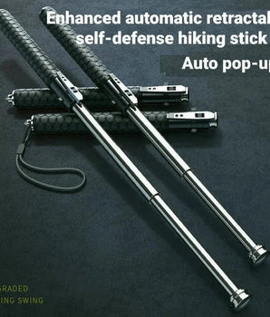 Automatic Retractable Self-Defence Rod
